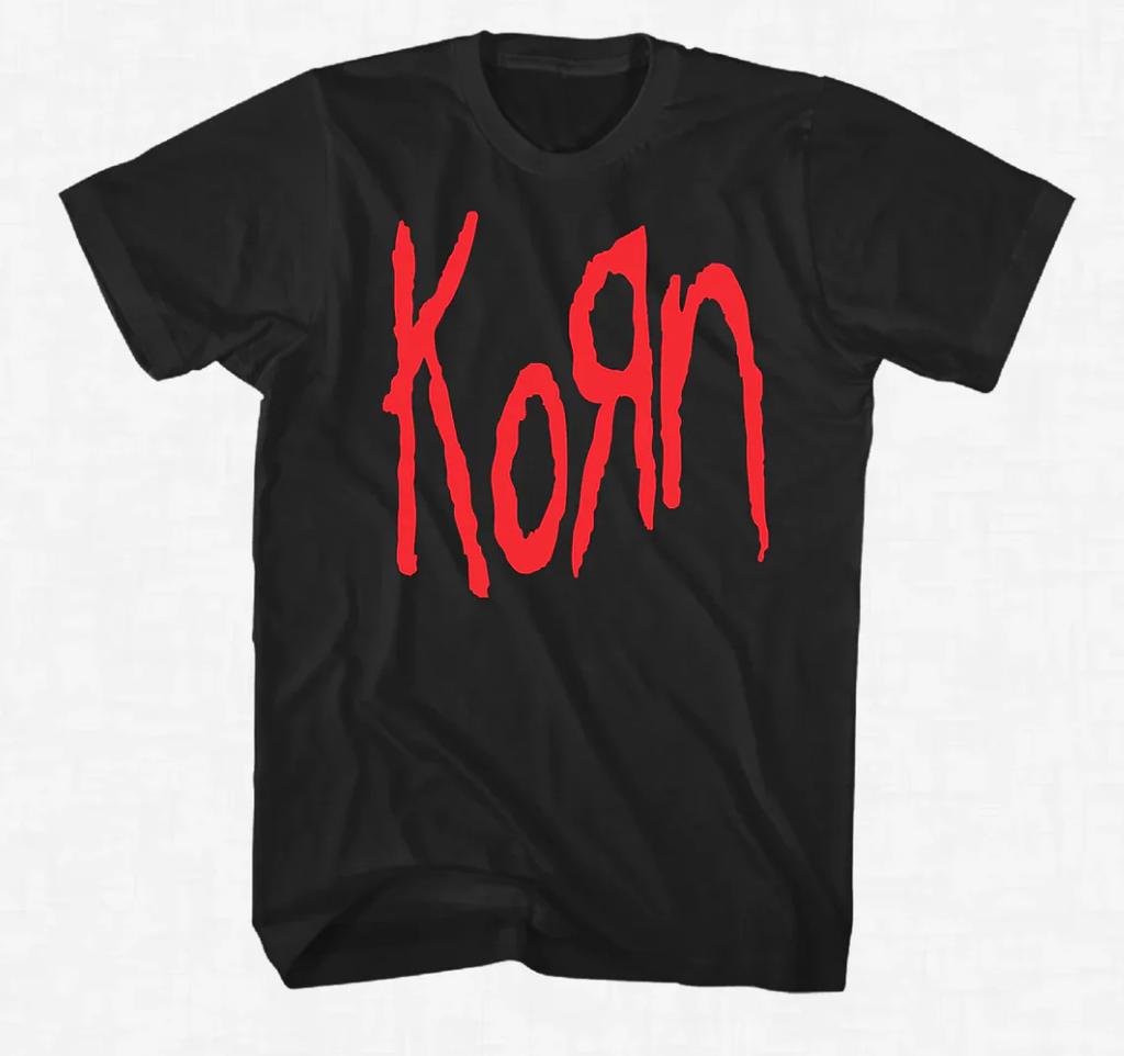 Korn Self Titled Album Cover Casual TShirt Mens and Womens Luxury Brand Top 2026