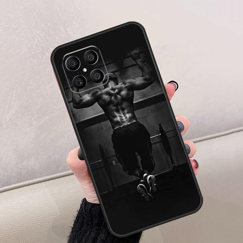 Bodybuilding Gym Fitness For Honor Magic 8 6 7 Pro Case For Honor 400 Lite 200 50 70 90 X8c X8b X9a X9b X9c X9d Win RT