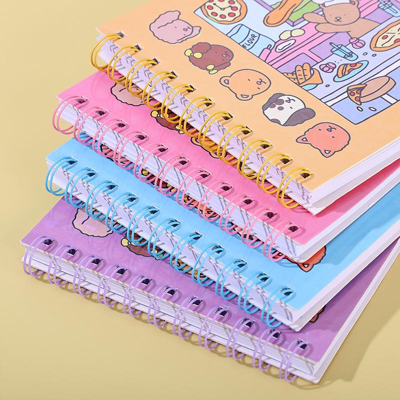 1/4Pcs Creative Interesting Decompression Coloring Book Kids Animal Theme Graffiti Painting Book Bobbie Goods Coloring Book