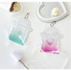 Cute PVC Photo Card Holder Transparent Glitter Kpop Idol Photo Sleeves Lace Tie Protective Display Sleeves Girls Gift