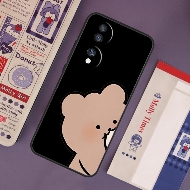 

Забавный Чехол с Изображением Животных Собаки Кошки Тигра Пара Для Honor Magic 7 Lite 5 6 Pro Honor 200 Pro 50 70 90 X9b X9a X8b X8a X8 X9 X9c Чехол Honor X9b