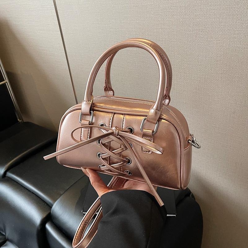 Premium niche bag women's new summer versatile messenger bag bow portable pillow bag