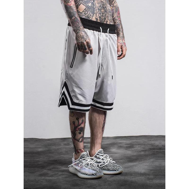 Men's Sports Basketball Shorts Mesh Quick Dry Gym Shorts Summer Fitness Joggers Casual Breathable Short Pants Scanties