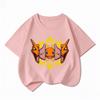 Printed Children's Pure Cotton T-shirt for Boys and Girls, Summer Comfortable and Breathable Children's T-shirt