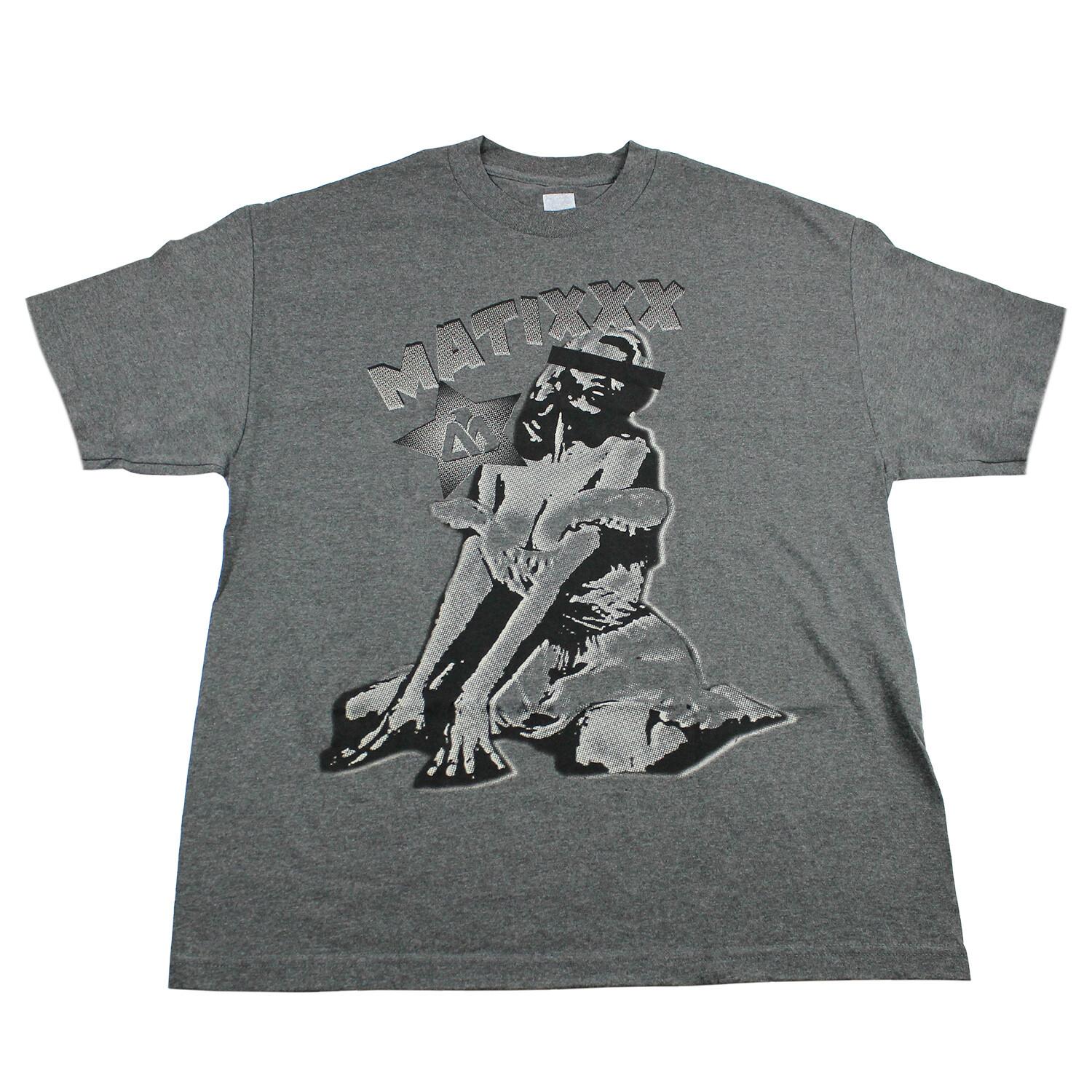 New MATIX Skateboard T-SHIRT COLFAX HEATHER CHARCOAL SZ: SMALL S