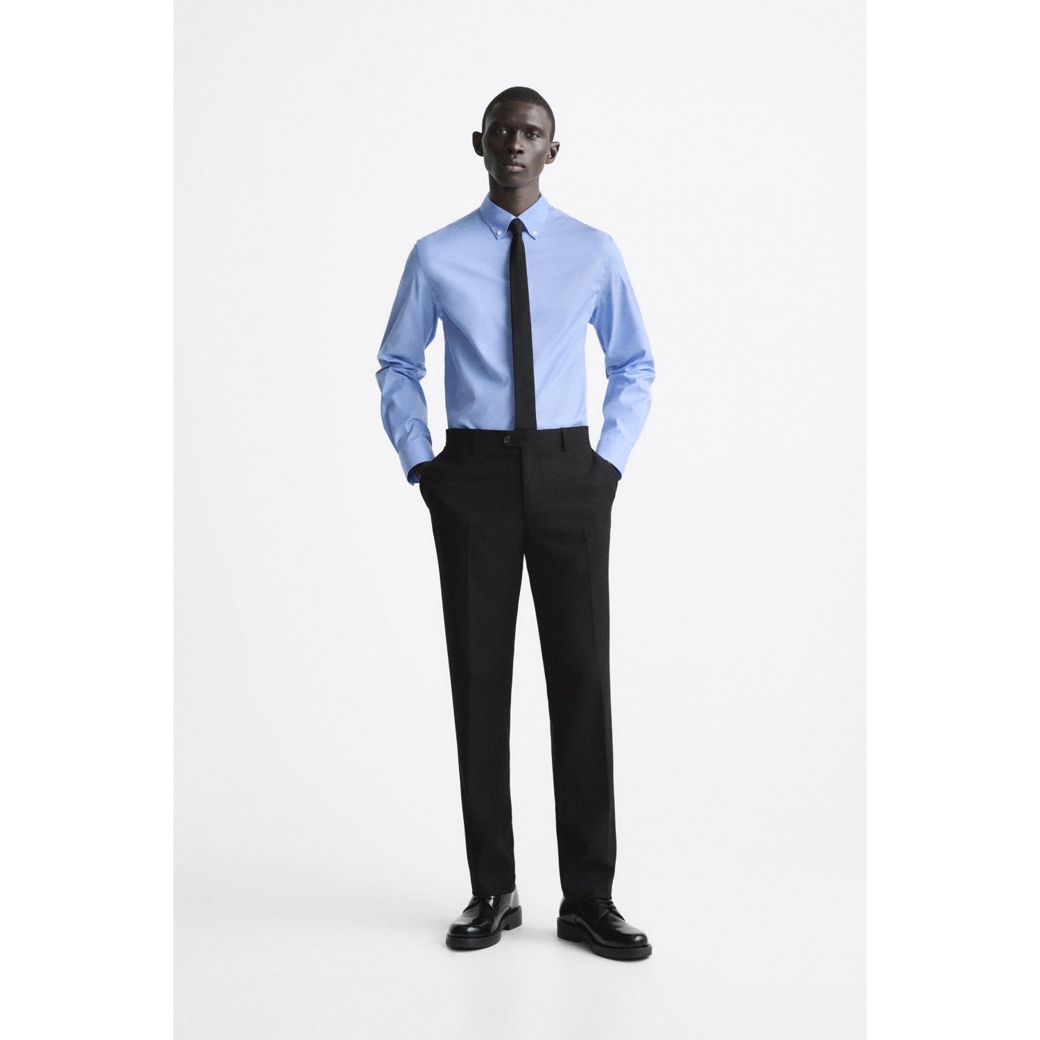 

NON-IRON TEXTURED SHIRT