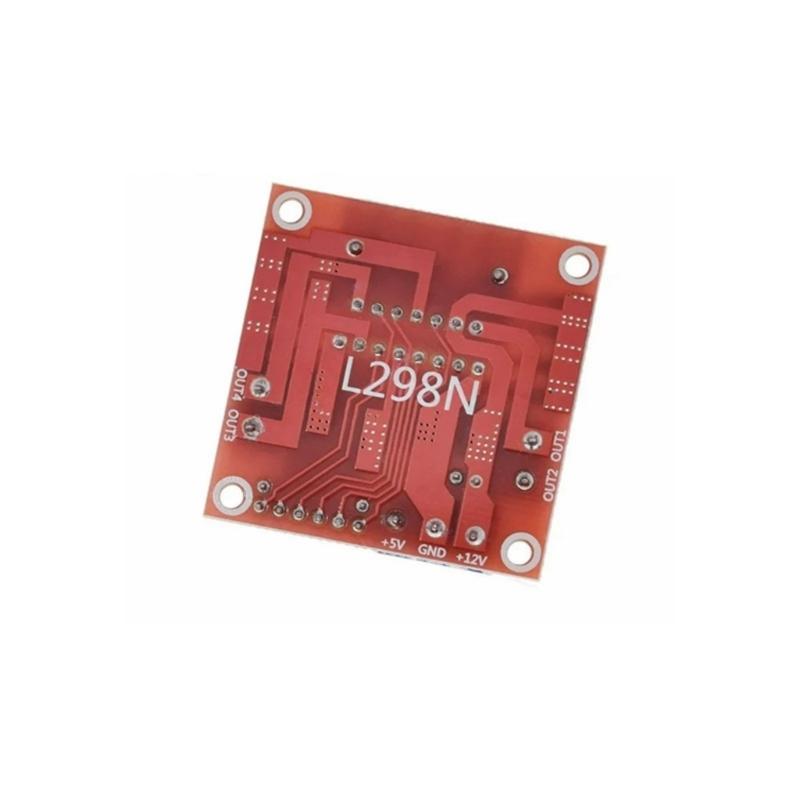 L298N Treiberboard Modul Auto Roboter Steckbrett Motortreiberboard L298N Schrittmotor Leistungsboard Ersatz