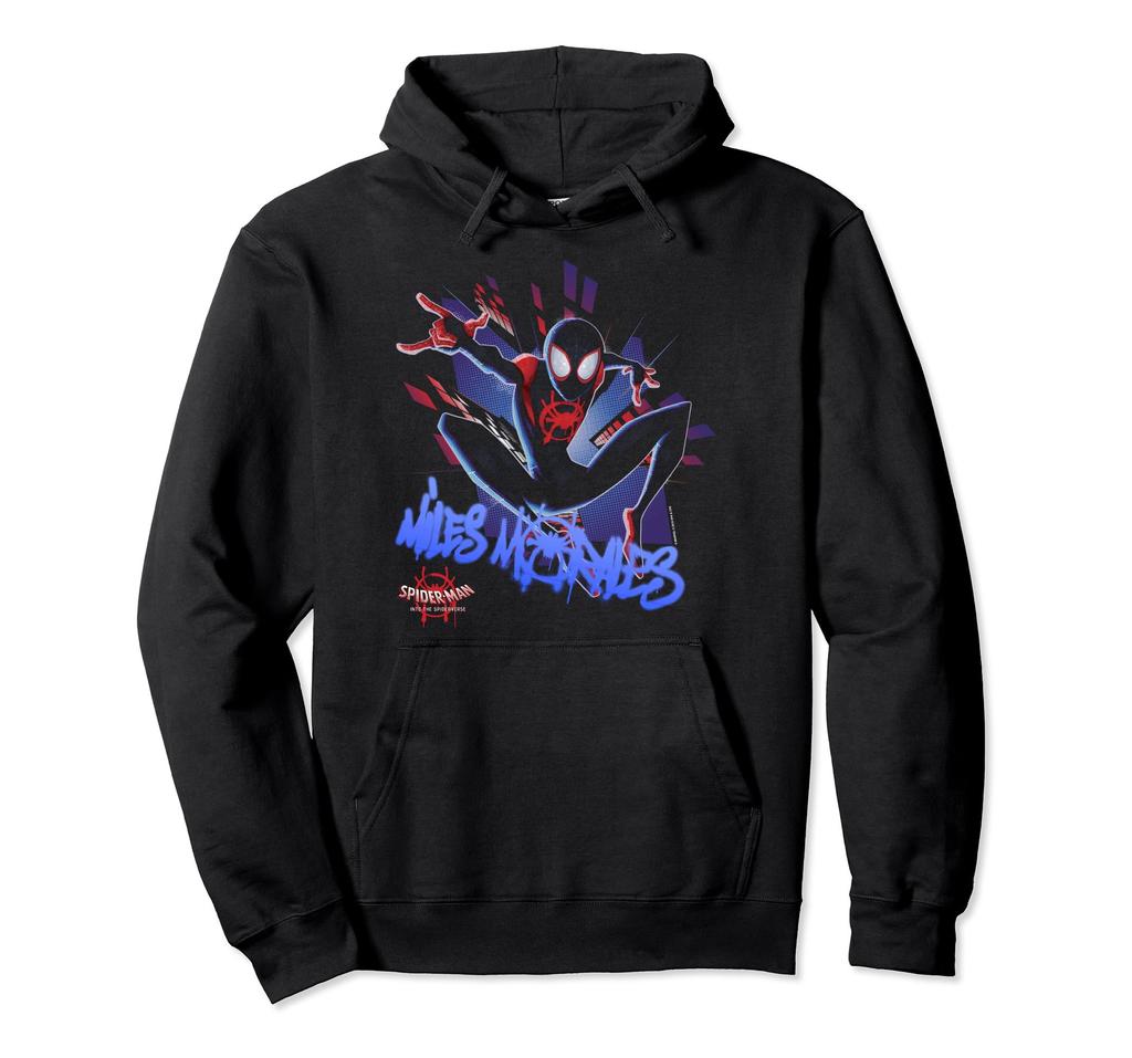 Marvel Spider-Man Into the Spider-Verse Graffiti Explosion Hoodie