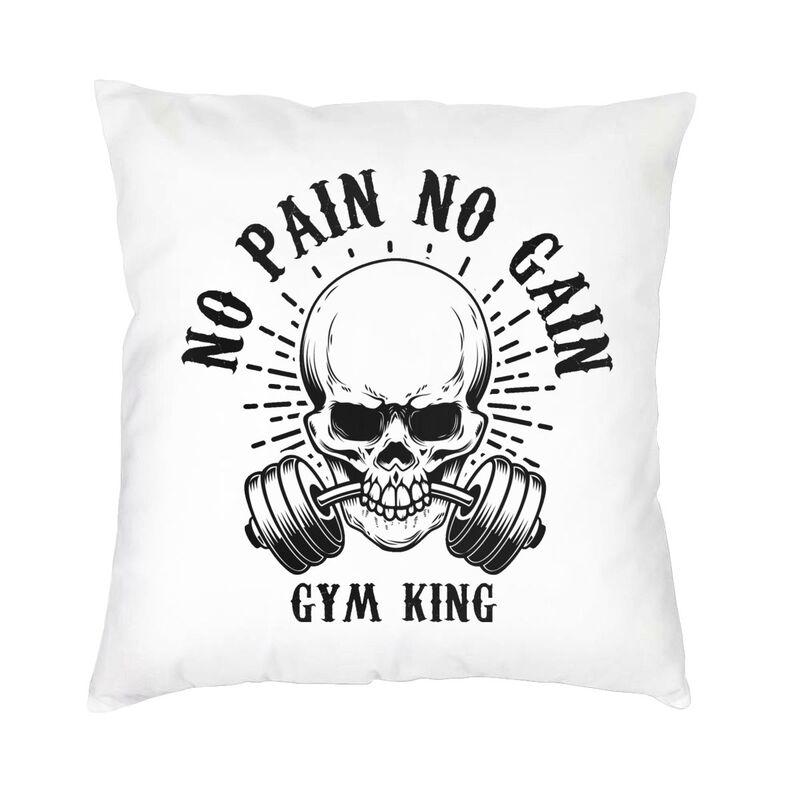 

Luxury Fitness Center Logo Sport And Fitness Logo Throw Pillow Case Decoration Custom Square Cushion Cover 45x45cm Pillowcover 30x30cm 12x12in
