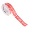 250Pcs Fragile Warning Stickers Handle With Care Do Not Bend Sign Package Decal