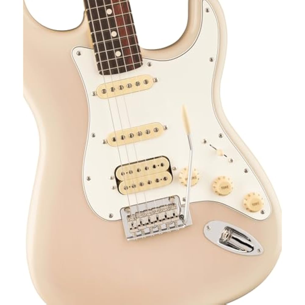 Fender Fender Electric Guitar Player II Stratocaster® HSS, Rosewood Fingerboard, White Blonde wit...