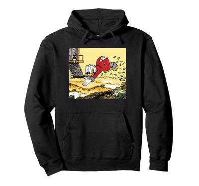 Disney DuckTales Scrooge McDuck Swimming Cash Hoodie