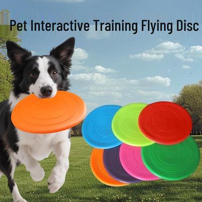 Disco Frisbee Morbido Resistente ai Morsi per Cani - Ideale per l'Addestramento di Border Collie, Golden Retriever, Labrador e Altre Razze Medie e Grandi