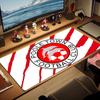 Poole Town Football Club Print  Cushion Non-slip Laptop Tablet Big Mousepad XXL Mat Mini PC Playmat With Lock Edge