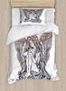 3D Print Angel Wings Bedding Set Boys Girls Twin Queen King Size Duvet Cover Pillowcase Bed Boys Adult Home Textileextile