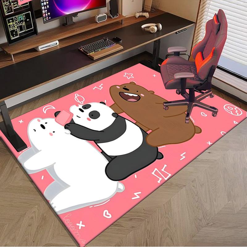 Nightly Friends bears Adventure Carpet, Chair Rug,Rug for Office Bedroom living rooms, Doormat decor Fan Gift Christmas Gift