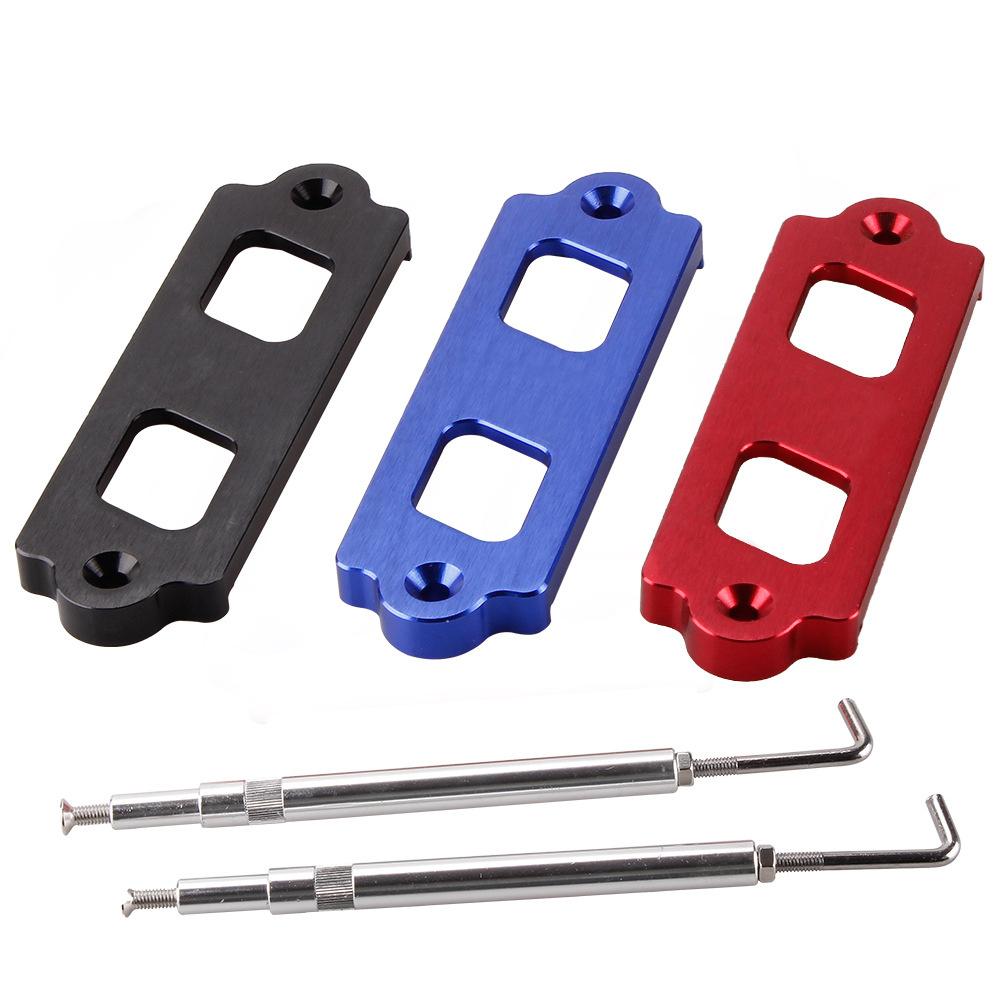 Battery Tie Down Hold Down Rod w/Stainless Hooks For Honda Civic Acure Integra