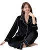 Golden velvet pajamas for women, couples, men's long-sleeved cardigan, premium new Korean version, popular loungewear can be worn outside