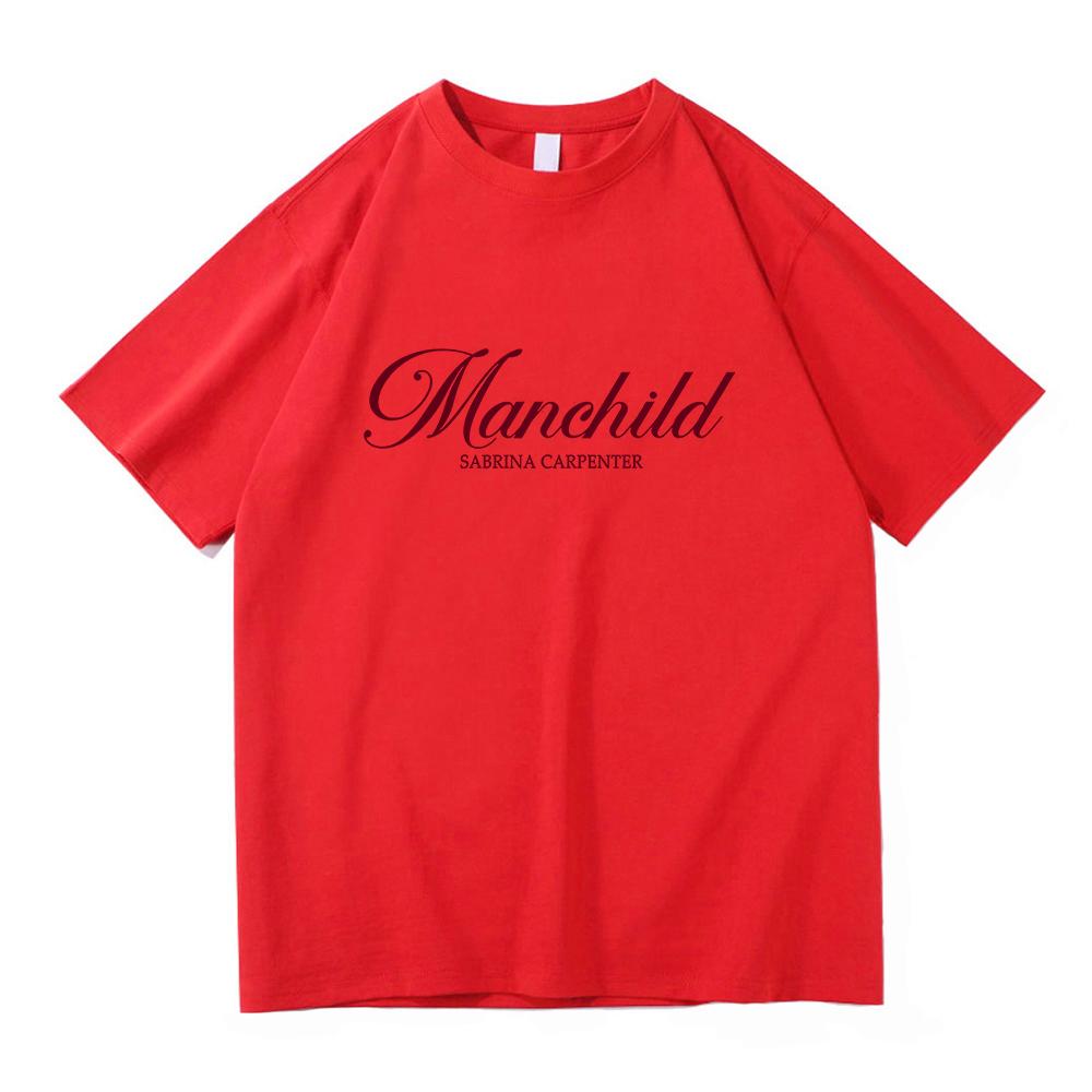 Sabrina Carpenter New Song Manchild TShirt 2025 Fashion Summer Men/women Clothing Retro Harajuku High Quality Clothes TShirts