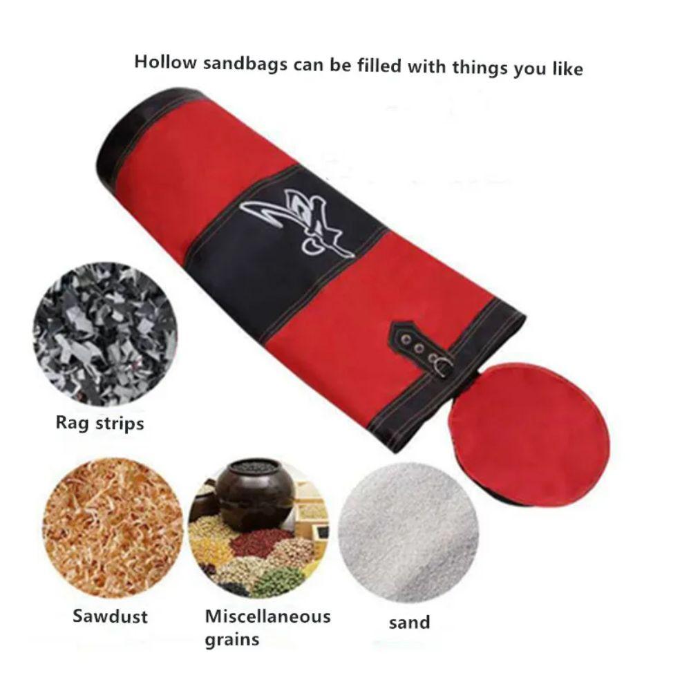 Oxford Cloth Boxing Sandbag PU Leather Training Bag Durable Punching Bag  Adult Kids