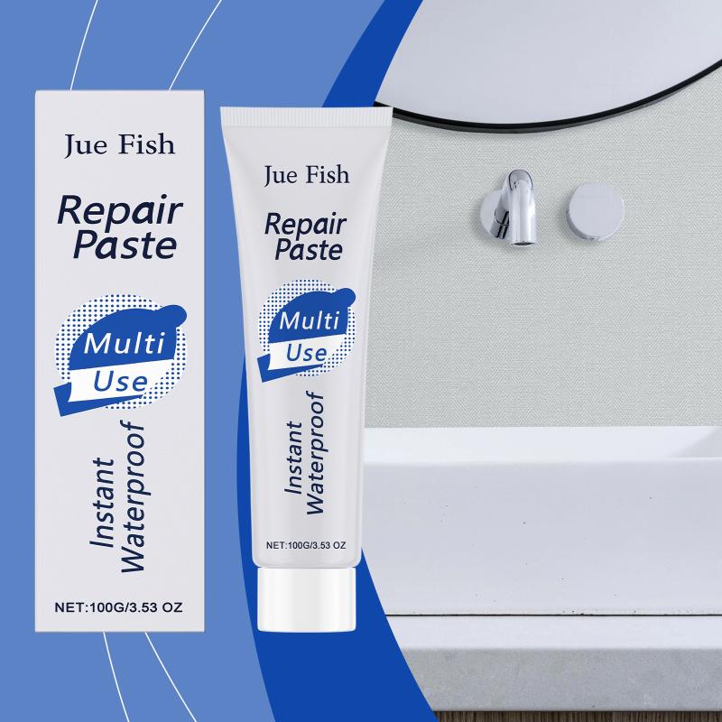 Multi-Purpose Glass Glue, Waterproof Repair Glue, Grout Sealant, Transparent And Porcelain White Glass Glue