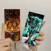 The Tigre Wolf Lion Animal S25Ultra Phone Case For Samsung Galaxy S25 S24 S23 S21 Ultra S20 FE S22 Plus A56 A55 Case Clear Cover