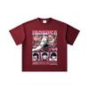 260 GSM Double Yarn 32 Count 100% Cotton Demon Slayer V28 Inosuke Print Unisex Heavy Cotton T Shirt