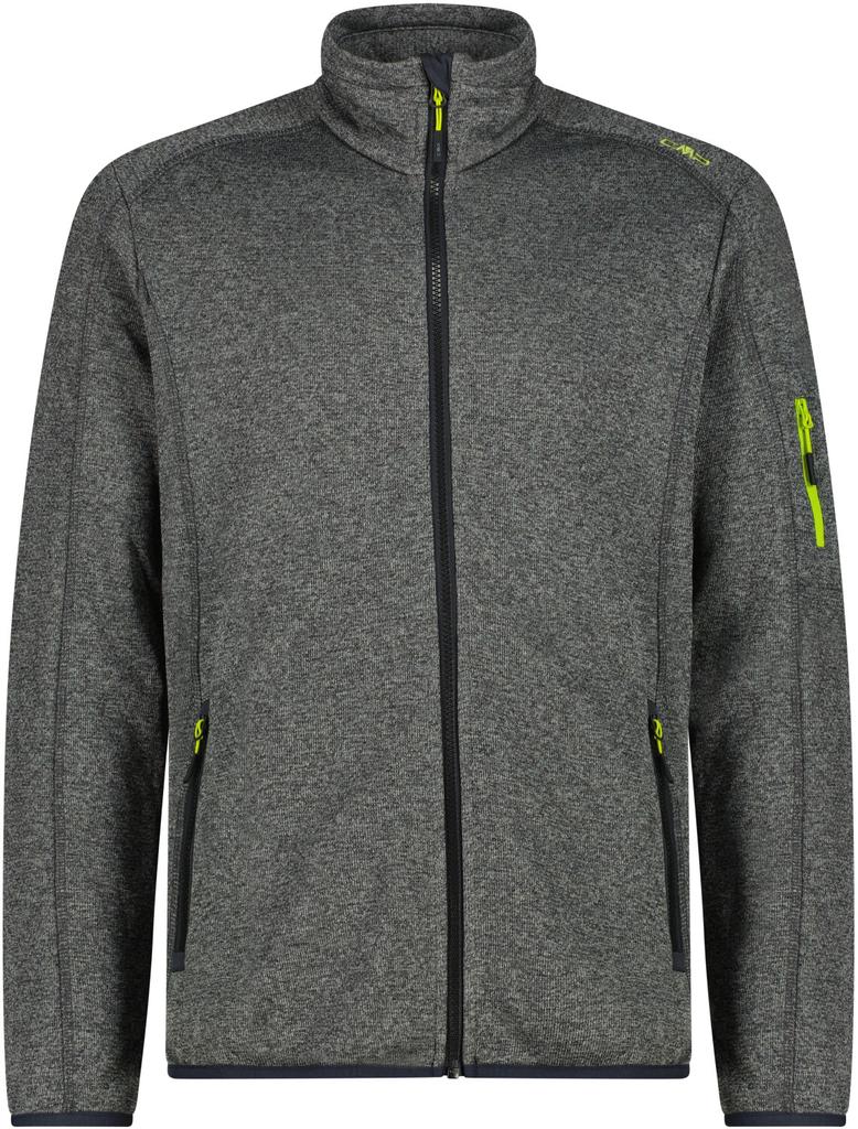 Куртка CMP Knit-Tech-Fleece Mesh (30H5887) Fleece Jacket Man Jacket (30h5887-11ut) antracite-acido