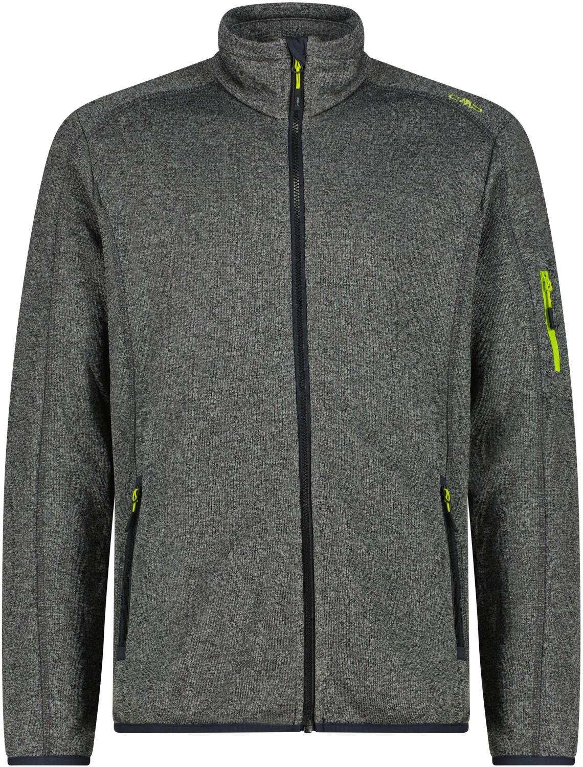 

Куртка CMP Knit-Tech-Fleece Mesh (30H5887) Fleece Jacket Man Jacket (30h5887-11ut) antracite-acido 58