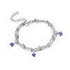 Trendy Multi-layer Eye Anklet: European & American Fashion Jewelry