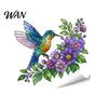 Sunlight Friendly Window Decal Spring Summer Flowers Clings Double Sided Tulip/Rose/Wildflowers Damage-free Sticker In Vase Decals Anti-Collision