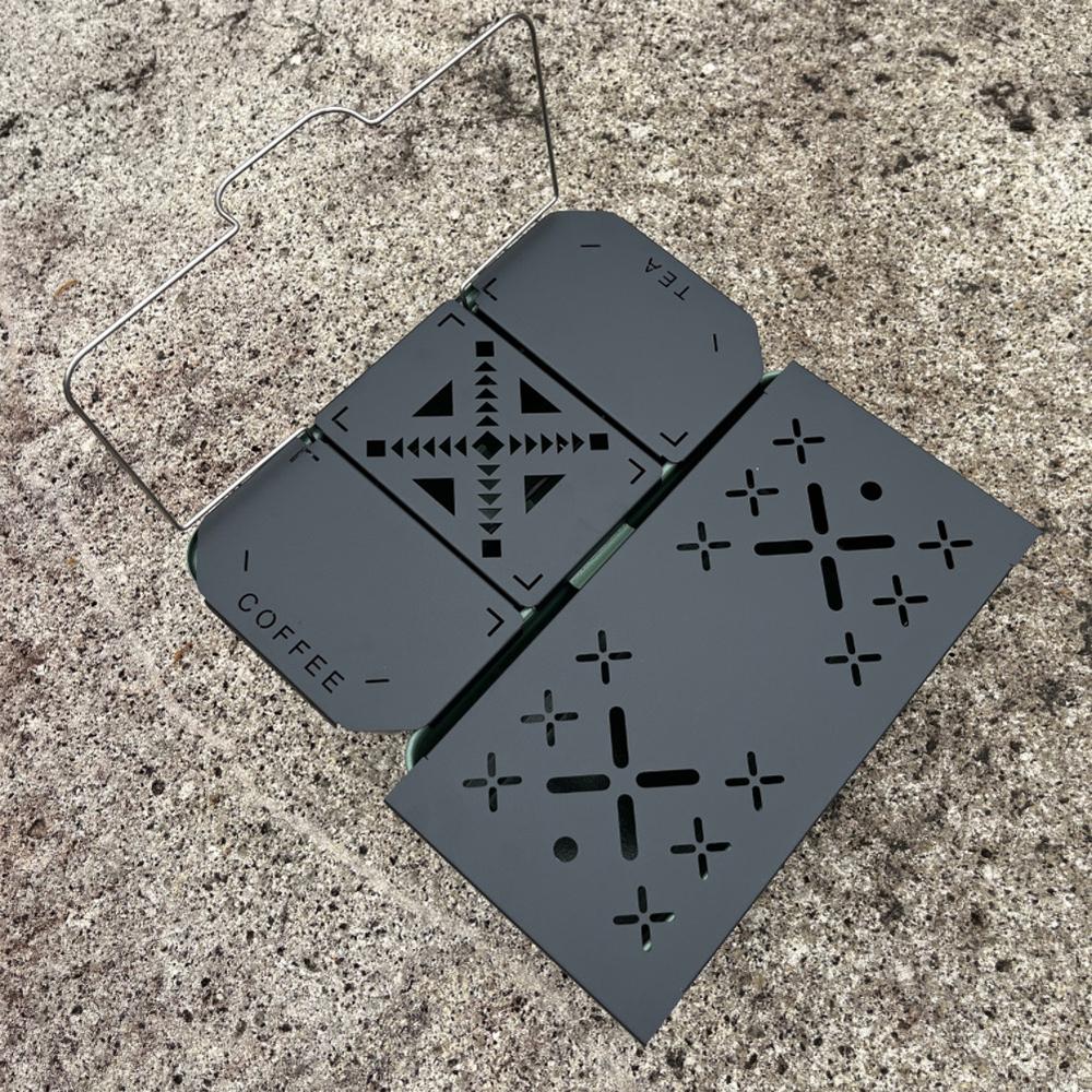 Klapp-Tischplatte Aluminiumlegierung Tischplatte Platte Mini-Regal für Stanley Lunchbox 9,4L Campingausrüstung