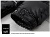Herren Winter 2021 Glänzende Kapuzen-Daunenjacke - Kurzer, Dicker und Warmer Mode-Mantel