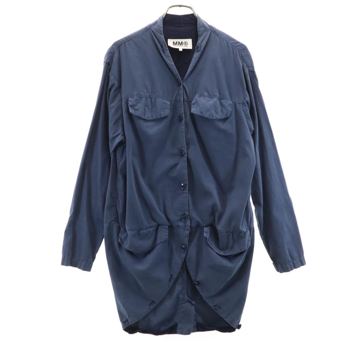 

MM6 Maison Martin Margiela сделано в Италии Длинный рукав Деформированная Длинная рубашка Женская Б/У