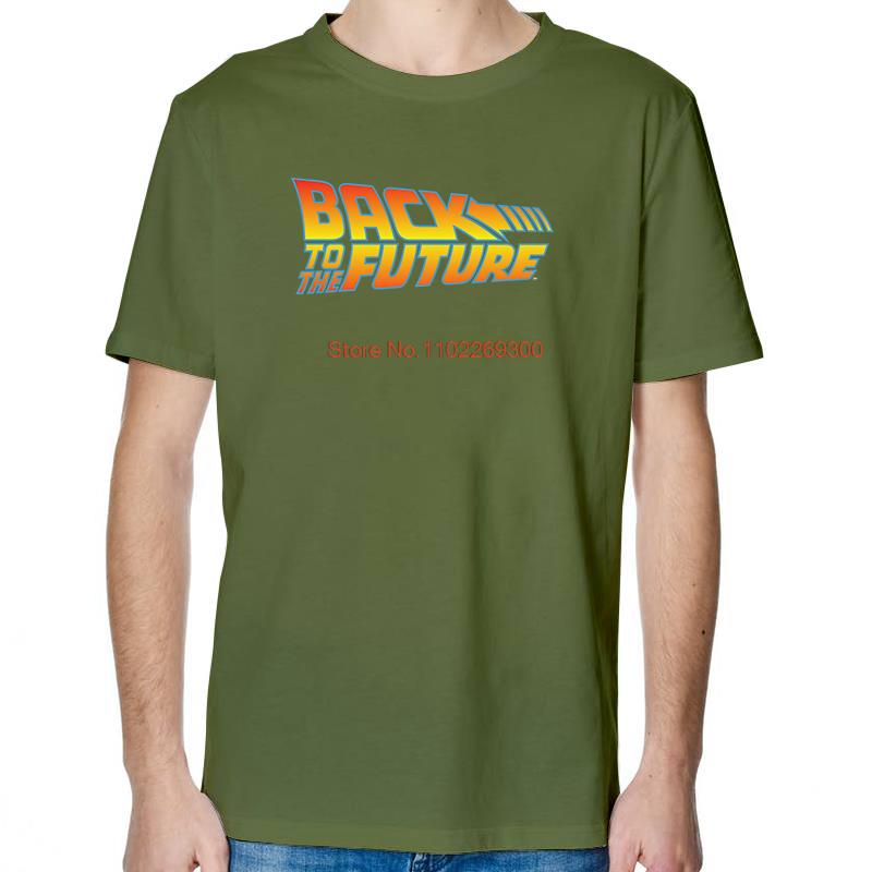 Back To The Future Fashion Graphic T Shirts Tees Tops Summer Cotton New Shirts And TShirts Unisex Breathable Printing T Shirt