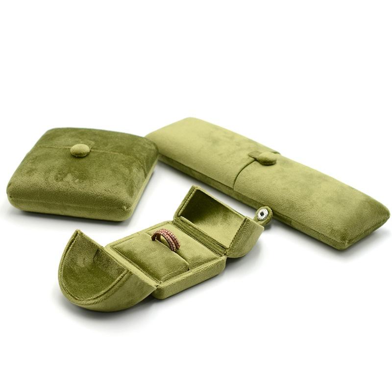 Trouwringendoos Magnetische Sluiting Luxe Dubbele Ringendoos Voor Oorbellen Kettingen Armbanden Houder Sieraden Opbergdoos