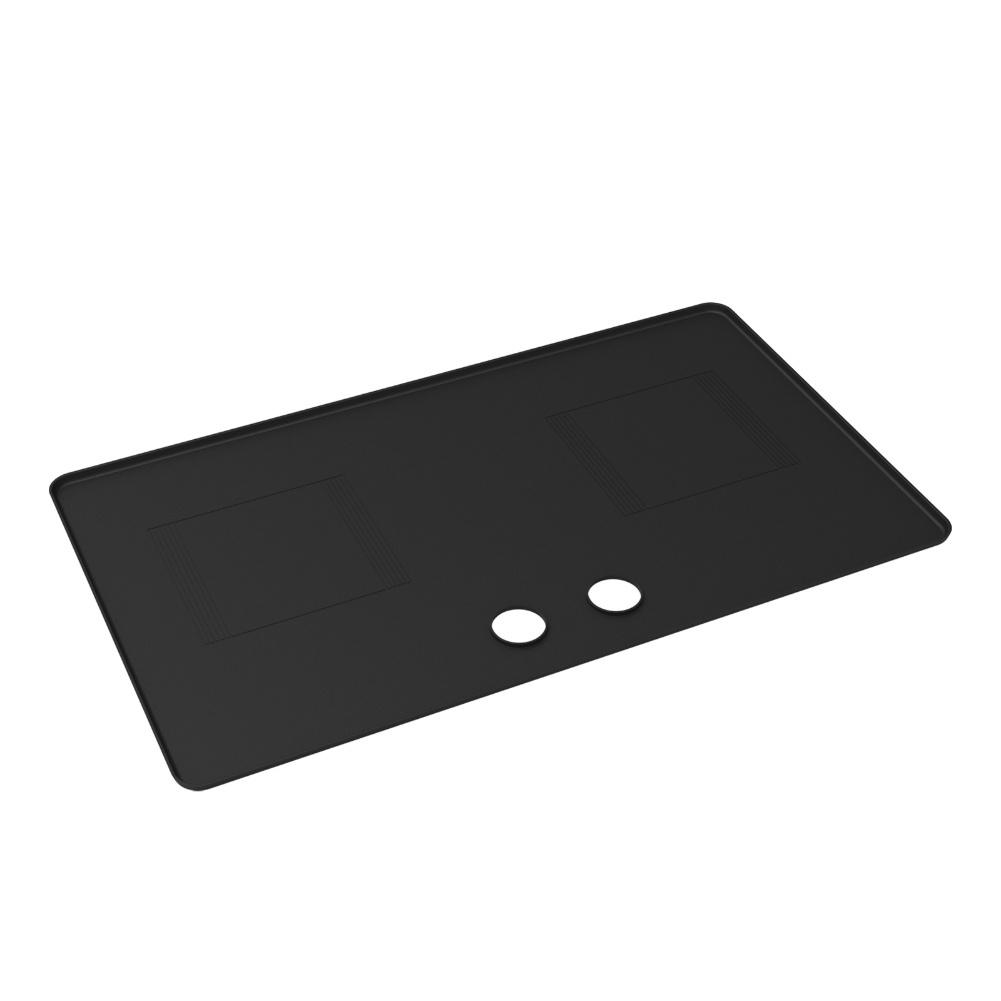 

Silicone Stove Top Mat Cooktop Protector For Kitchen Induction Cooktop Mat Anti-Scald Heat Resistant Stove Mat Kitchen Utensils чорний