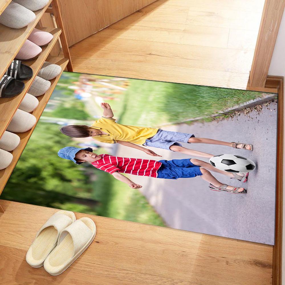 Customize Image Customize Your photo Area Rug Perfect for Entryway Playrooms Game Room Balcony Antislip Carpet Office home decor
