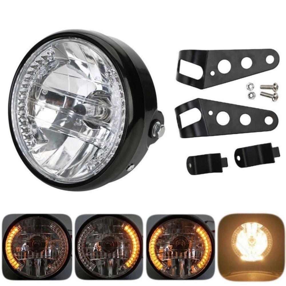 

LED Light Motorcycle Headlight Decorative Motorcycle Headlamp Street Glide Light Driving 1 pc