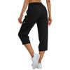 Womens Capris With Pockets Loose Fit Casual  Pants Dressy Lightweight Ladies Baggy Cargo Pants For Hiking