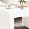 Witte Salontafel 50 x 50 x 35 cm Spaanplaat
