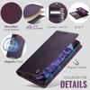 For Samsung Galaxy S25 S24 S23 S22 S21 S20 Ultra Detachable Wallet Case Compatible with Magsafe, 2-in-1 PU Leather Flip Cover