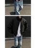 Men's American Style Cotton Bomber Jacket: Winter Hipster Baseball Coat