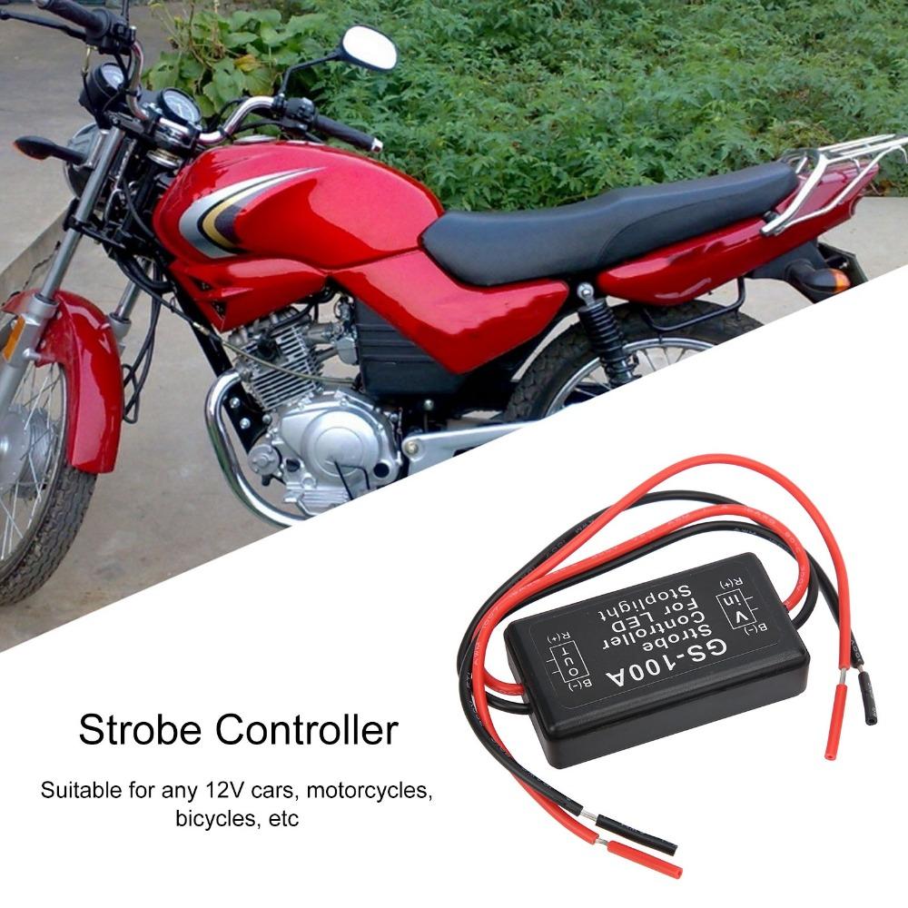 2A Strobe Controller GS-100A Strobe Controller Relay LED Flash Control Module  Flash Control