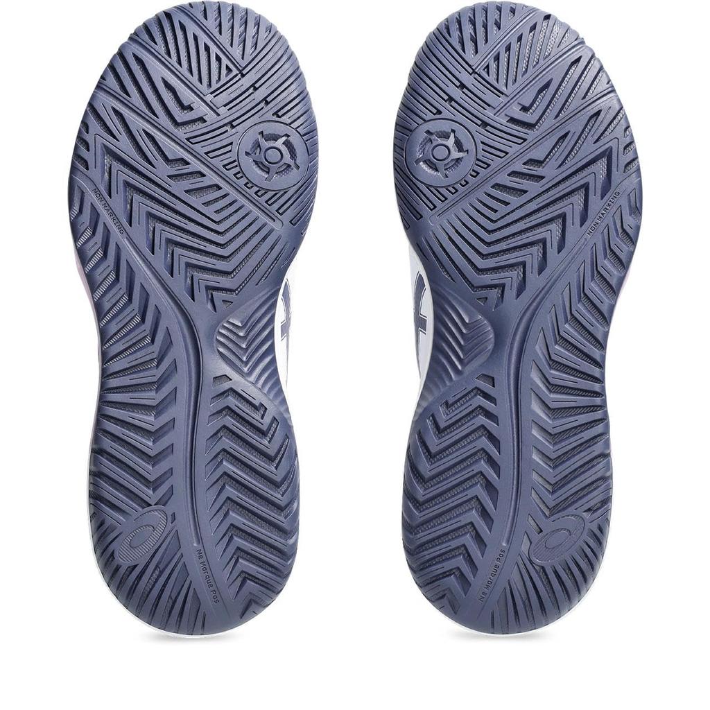 Tennis Shoes 8 1042A237 104 cm E [Asics] GEL-DEDICATE Women's (White/Indigo Fog) 25.5