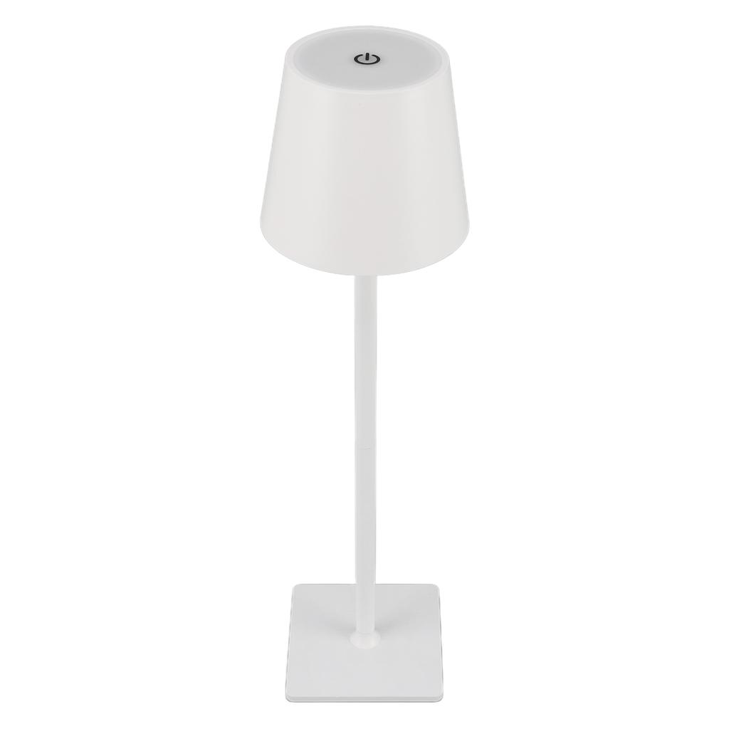 Cordless Table Lamp 3 Color Mode Touch Control Stepless Dimming 4000mAh USB Charge Book Reading Light for Bedroom
