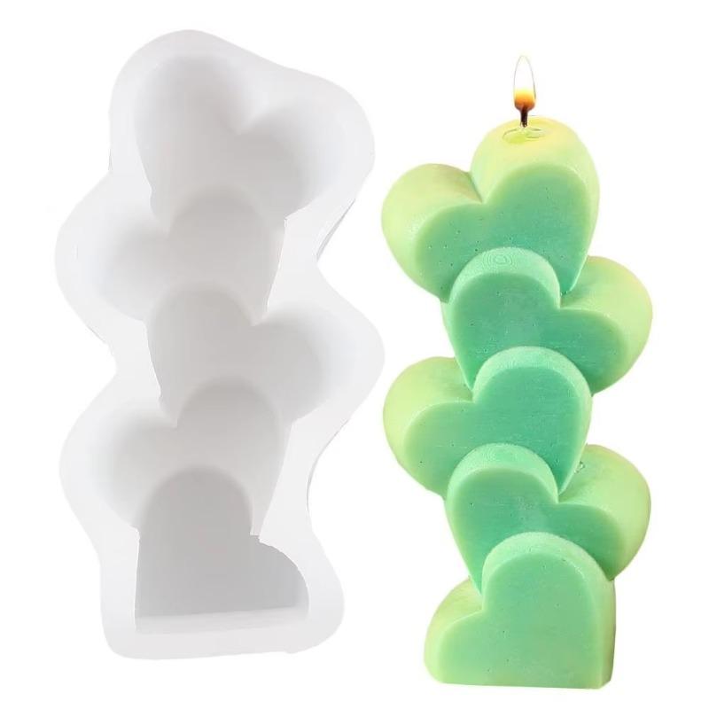 Silicone Candle Mold DIY Candle Making Soap Resin Mold Gifts Craft Home Decor Moldes Silicona Para Manualidades