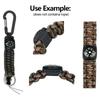 10/15/20Pcs Mini Wristband Compass Portable Detachable Compass Outdoor Camping Hiking Travel Emergency Survival Navigation Tool