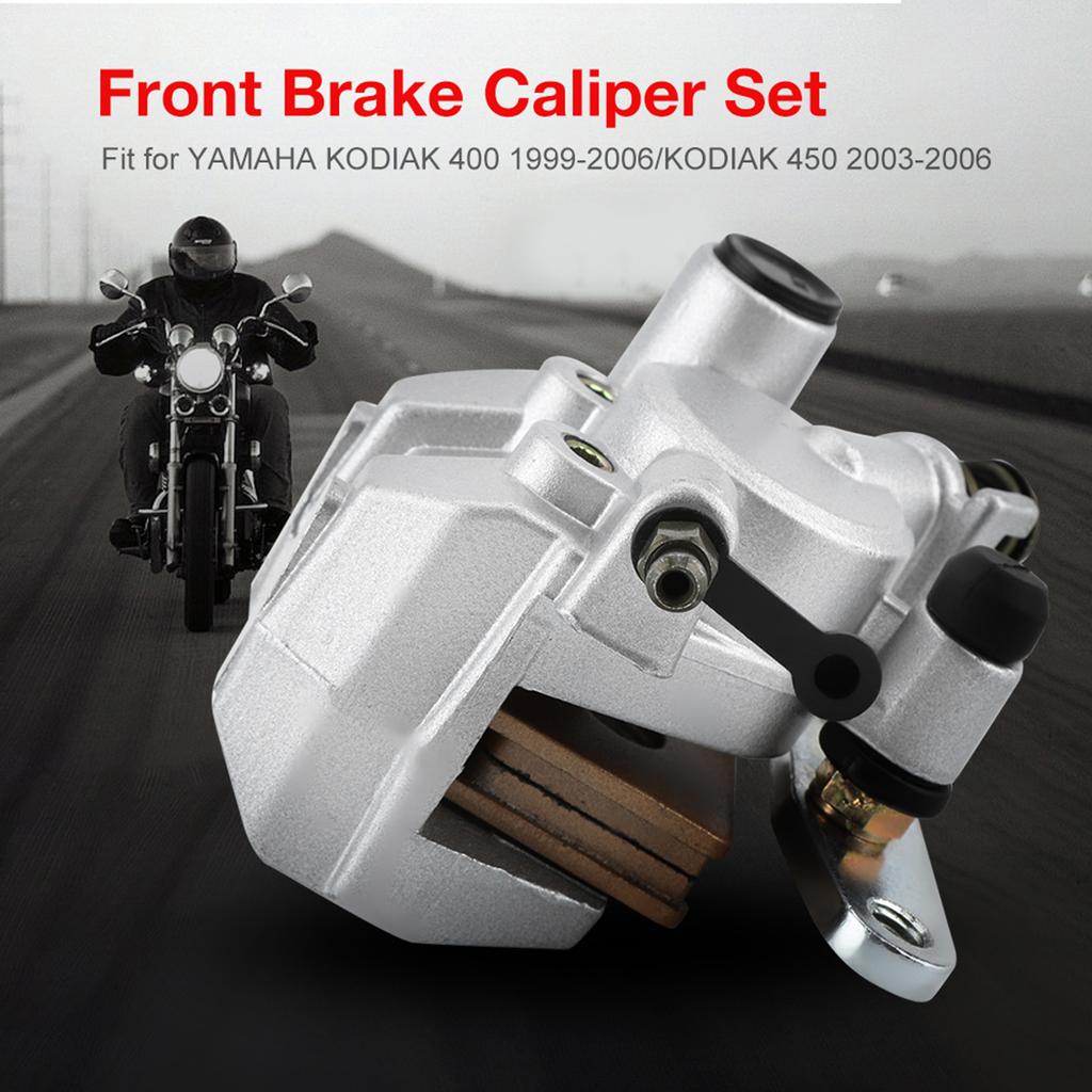 2Pcs Front Brake Caliper Set for KODIAK 400 1999‑2006 KODIAK 450 2003‑2006