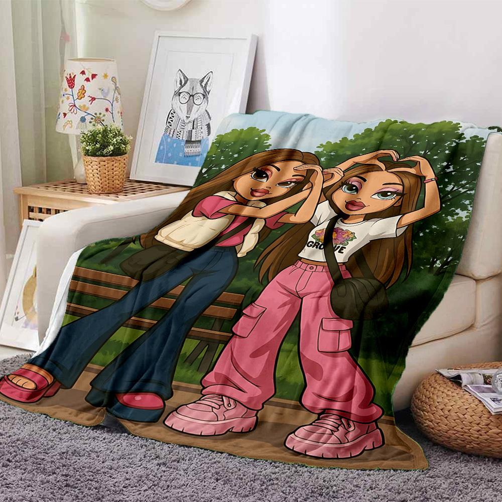 

1pc GROVE Soft Warm Throw Blanket Nap Blanket For Couch Sofa Office Bed Camping Travel,Comfortable 80cmx120cm